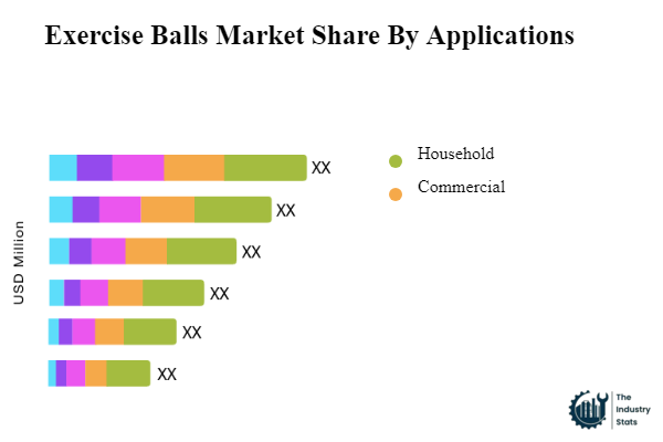 Exercise Balls Share by Application