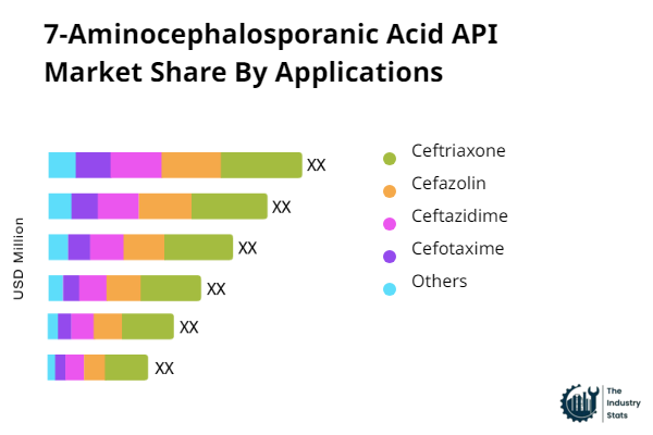 7-Aminocephalosporanic Acid API Share by Application