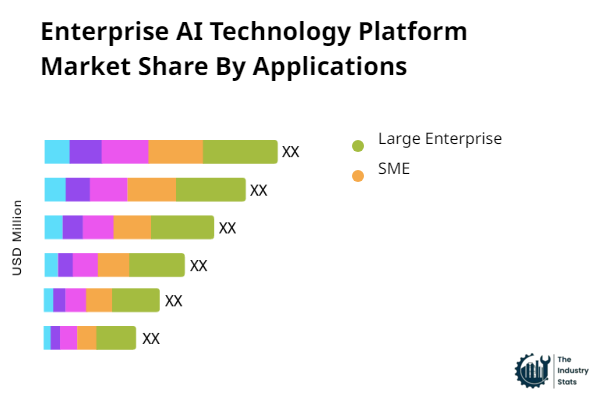 Enterprise AI Technology Platform Share by Application